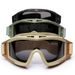 Outdoor Desert Tactical CS Glasses Protective Anti-fog Anti-drop Gear Windshield Goggles Windproof Sandproof_desvips.com