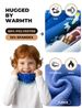 ROCKBROS Kids Multifunctional Scarf Fleece Balaclava Winter Windproof Ski Mask_desvips.com