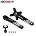 RIRO Mountain Bike Hollow Integrated Crank 36/38/40T Modified Positive And Negative Teeth Single Chainring_desvips.com