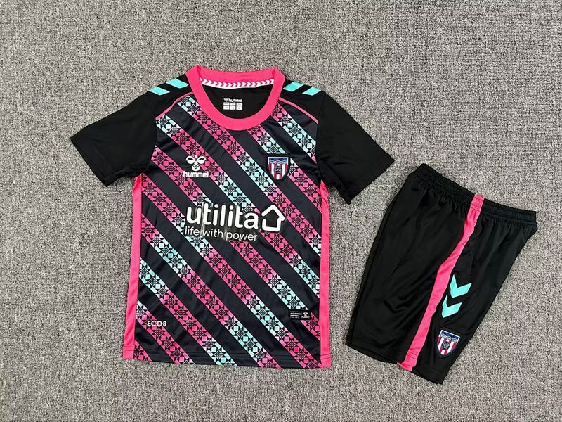 Sunderland Goalkeeper 16-28 Childrens Football Set Football Jersey Kit Kids Short Sleeve Set Sportswear Set Football Sports Clothing Set_desvips.com