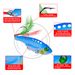 Sometime 11G Lure Bait Metal Spinnerbait 5.5cm 8 Colors VIB Fishing_desvips.com