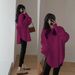 2026 New Spring Top With Shark Pants, Mid-Length White Inner Sweatshirt, Base Shirt For Women_desvips.com