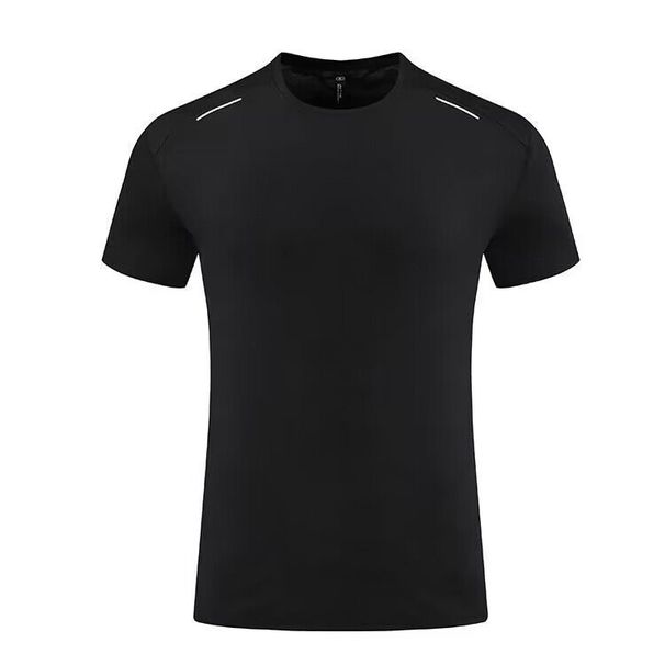 Men's Clothing Sports Quick-Drying Clothes T-Shirt Training Running Fitness Clothes Ice Silk Short Sleeves Loose Breathable Round Neck_desvips.com