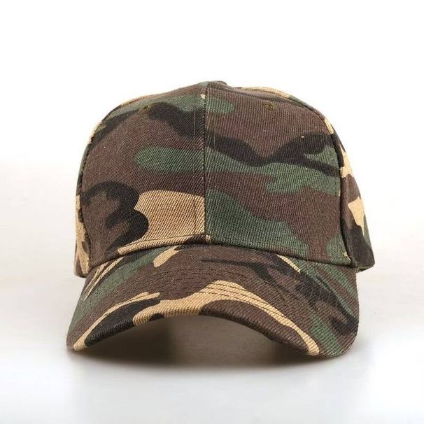 Camouflage Baseball Cap For Men, Outdoor Hiking And Travel Fashionable Trendy Sports Sun Hat, Camouflage Cap, Casual_desvips.com