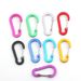 Multi Colored Aluminum Alloy Steel Wire No.5 Outdoor Gourd Shaped Hiking Backpack Kettle Hanging Flattened Spring Buckle_desvips.com