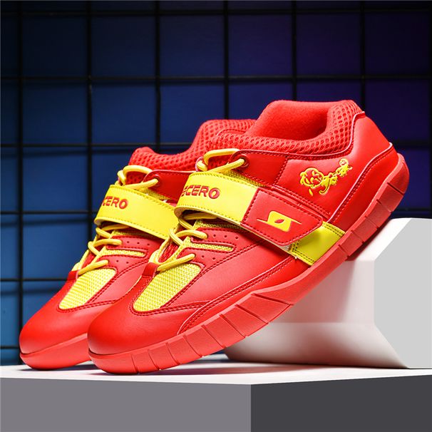 Professional Tug Of War Shoesanti Slip Wear-resistant Indoor Training And Competition Brand Designer Red Gym Sport Shoe_desvips.com