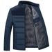 Puffer Plush Thickened Parkas Stand Collar Jacket Men's Winter Warm Thick Zipper Coat Padded Overcoat For Men_desvips.com