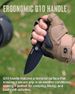 Mossy Oak 8 Inch Fixed Blade Knife With Kydex Sheath_desvips.com