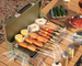 TuoCun Grill Outdoor BBQ Home Folding Barbecue Stove Rack Charcoal Camping Equipment Portable_desvips.com