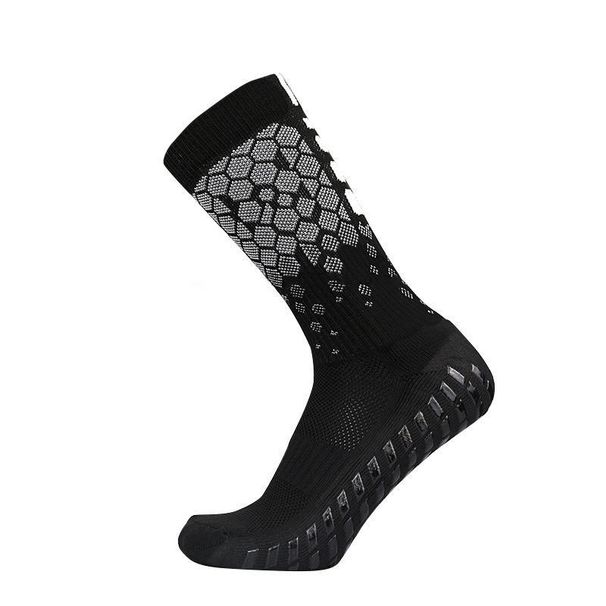 Soccer Socks Mesh Towel Bottom Sports Socks Professional Competition Training Non Slip Football Socks Mid Tube Thickened Dotted Socks_desvips.com