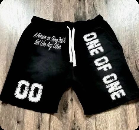 Fashion Street 2025 Cotton Casual OHE OF One00 Printed Sports Shorts_desvips.com