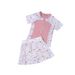 Stylish Princess Dress Children, Quick-drying, Sweet, Sun-protective, Suitable Vacations, Floral Print, New Two-piece_desvips.com
