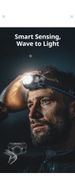 LEM Rechargeable LED Headlamp 800LM - Ultralight Motion Sensor Headlight With Power Display & Type-C Charging, Waterproof Hands-Free Lamp For Outdoor_desvips.com