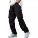 Summer New Men's Cargo Pants Drawstring Multi Pocket Casual Pants_desvips.com