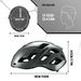 ROCKBROS Bicycle helmet Cycling helmet Mountain bike helmet with removable magnetic cover_desvips.com