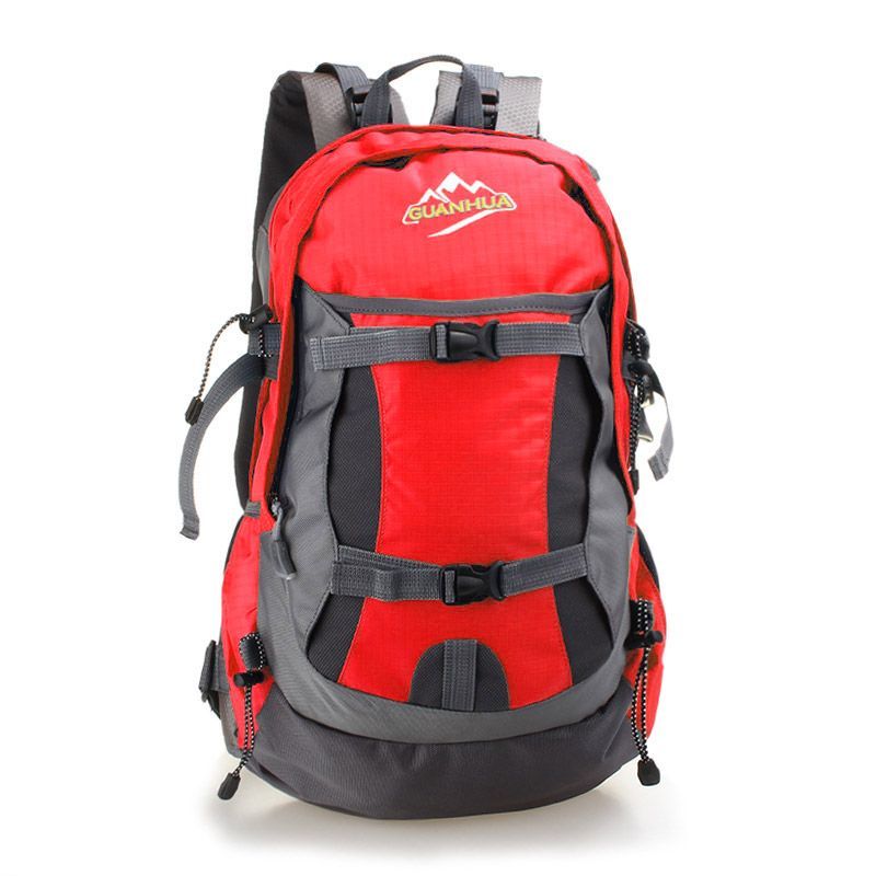 Large Capacity Hiking Korean Version Wear-resistant Travel Bag, Waterproof Double Back Women's Backpack, Men's Backpack_desvips.com