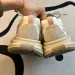 Women's Grey Pink Chunky Breathable Mesh Platform New Lightweight Versatile Thick-Soled Dad Shoes Fashion Sneakers_desvips.com