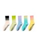 Women's Mid Calf Yoga Socks Professional Fitness Pilates Sports Non-Slip Silicone Aerobics Dance Long Gradient Socks_desvips.com