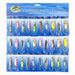 Fishing Tools 30 Multi Color Colorful Sequin Iron Plate Lure Set Fish Shaped Iron Sheet Three Hook Combination Fishing Gear Fishing Lure_desvips.com