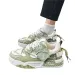 Casual Breathable Black White Green Lace-up Jogging Tennis Gym Mesh Walking Shoes_desvips.com