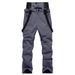 2025 New Ski Men And Women Large Size Warm Snowboard Double Board Waterproof Windproof Pants_desvips.com