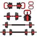 6-in-1 Hantelset Kurzhantel Set Kurzhanteln Langhanteln Verstellbar 15 KG Für Krafttraining Zuhause_desvips.com
