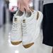 Extra Large Summer 2023 New Breathable Mesh Lightweight Running Sports Trendy White Board Shoes INS_desvips.com