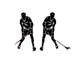 Aluminum Alloy Floorball Practice Dryland Carrot Hockey Stick_desvips.com