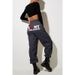Women's Popular Casual Sports Pants European And American Trendy Brand Printed Letter Sweatpants_desvips.com
