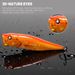 VTAVTA 8.5cm 13.5g Popper Bait Rattlin Crankbaits Fishing Lure Topwater Floating Popper Pesca Wobbler For Pike Fishing Tackle_desvips.com