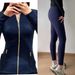 Women's Activewear Sports Jacket Zipper Cardigan Long Sleeve Slim Fit Fitness Top Yoga Set_desvips.com