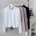 Ice Silk Stand Collar Shirt For Women, Summer Jacket, Breathable Versatile Top, Thin UV 3D Sun Protection Clothing_desvips.com