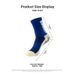 Adult Terry Cloth Sports Socks Men's And Women's Mid Calf Soccer Socks With Adhesive Lining For Sweat Absorption_desvips.com