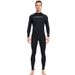 Men's One-Piece Thin Diving Suit Snorkeling Surfing Long Sleeve Sun Protection Jellyfish Quick-Dry Swimsuit_desvips.com