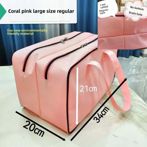 Dry Wet Separation Waterproof Bathing Fitness Swimming Wash Beach Bag Handheld Thickened Large Capacity New Model_desvips.com