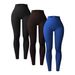 Women's High-Waisted Seamless Yoga Pants Quick Drying Fitness Sports Running Tight European American Style_desvips.com