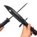 Model Rubber Toy Knife Army Tactical M9 Dagger Fan Collect CS Game Military Training Outdoor Plastic Bayonet Hunting_desvips.com