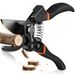 DECERK 8.5 Inch Professional Pruning Shears For Effortlessly Pruning 3/4 Inch Branches_desvips.com