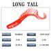 Lure Bait Skirt Curled Tail Luminous Soft Bait Simulation Bait Freshwater Sea Fishing Blackhead Mandarin Fish Upturned Mouth Soft Fish_desvips.com