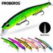 Bionic Lure Floating Minnow 15cm 19cm Plastic Bait For Freshwater Saltwater Fishing Bass And Pike_desvips.com