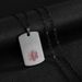 Customized Hot-selling Medical Symbol Snake Staff Dog Tag Gold Pendant Titanium Steel Necklace Hip-hop Personalized_desvips.com