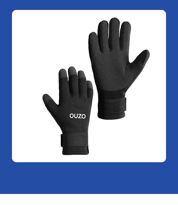 3/5mm Diving Gloves Wear-Resistant Cut-Resistant Stab-Resistant Cold-Resistant Thermal Snorkeling Surfing Swimming_desvips.com