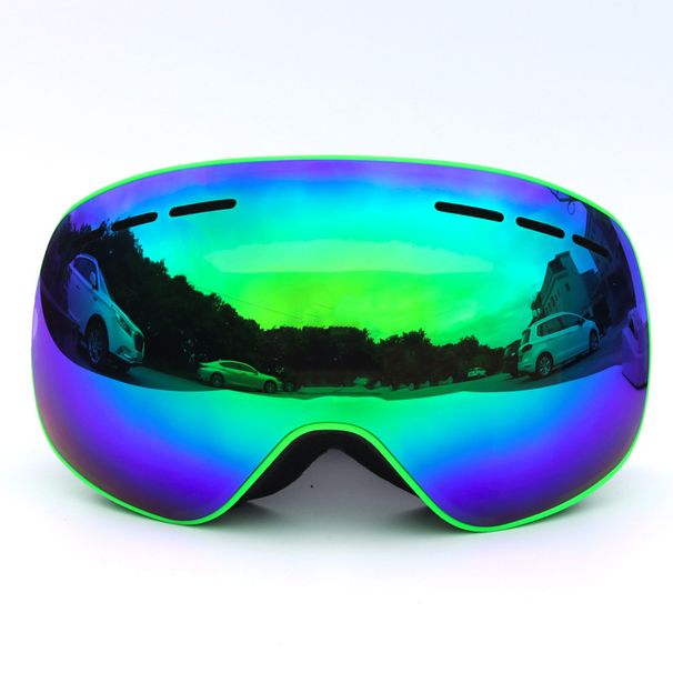 NOKO-Magnetic Ski Goggles, Large Spherical Surface, Double-layer Durable Anti-fog, Outdoor Hiking Goggles, Anti-fog For Nearsightedness_desvips.com