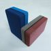 Factory Wholesale EVA Women's Maroon Two-tone Gym Leg Press Assistance Tool Yoga Room Fitness Block_desvips.com
