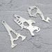 Multifunctional Outdoor Portable Multi-Shaped Keychain Bottle Opener Camping Stainless Steel Creative Tool Card_desvips.com