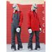 Doorek New Pants For Women, Snowboard And Ski Bib Pants, Fully Laminated, Waterproof, Warm, Windproof, Wear-resistant,_desvips.com