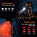 Bicycle Taillight Type C Charging Multi Mode Night Riding Headlight Taillight Set Outdoor LED Riding Light_desvips.com