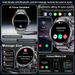 2026 New Military 1000Mah Battery GPS Trace Compass 10ATM Waterproof Tactics Sport Flashlight Call Smart Watch Men_desvips.com
