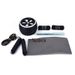 Three-piece Set Of Abdominal Training Wheels, Steel Wire Skipping Rope, Abdominal Training Machine, Kneeling Mat, Indoor Small Fitness Equipment_desvips.com