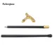 Elegant Golden Elephant Decorative Stick - 35" Luxury Alloy Cane For Cosplay, Steampunk & Costume Parties_desvips.com